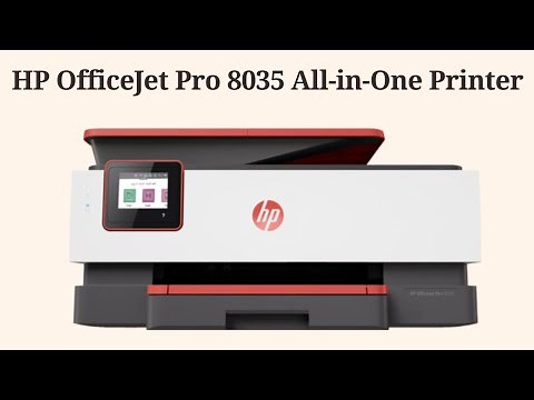 How to Fix Scan issues in HP OfficeJet Pro 8035 All-in-One Printer