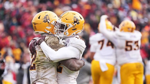 Sims sets Arizona State QB rushing record with 228 yards in 24-19 victory over Iowa State