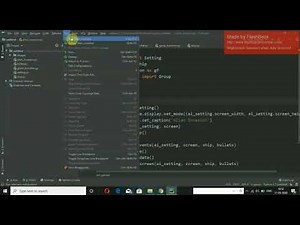 How to create a python game using pygame in pycharm.