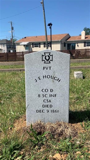 Grave Spotlight: The Grave of Private J. E. Hough