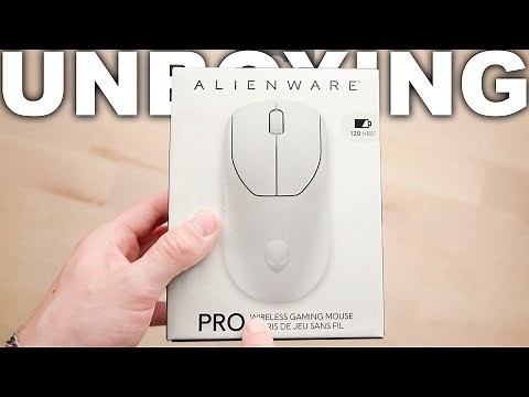 Alienware Pro Wireless Gaming Mouse Unboxing