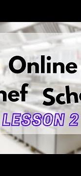 FREE Online Cooking Tips - Lesson 2