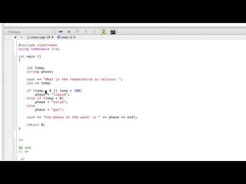Boolean operators (C++ programming tutorial)