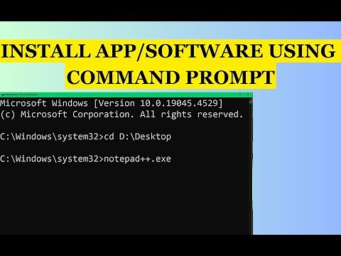 How to Install Apps/Software Using Command Prompt