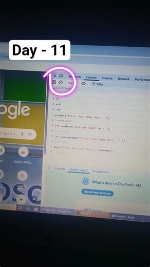 Java Script Begginer #java #webdevelopment #codingjourney