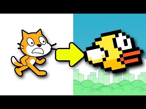 How to Make Flappy Bird in 5 Minutes - How to make a Scratch Game