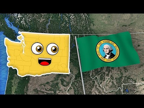 Washington - Geography & Counties | 50 States of America