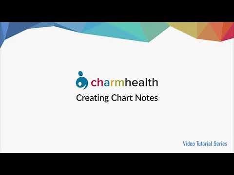 Creating Chart Notes