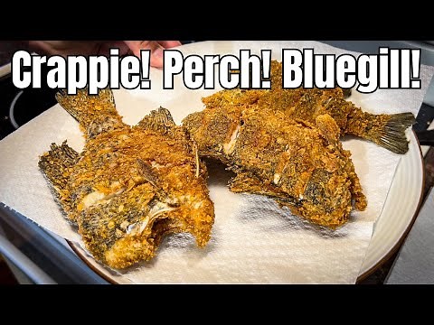 How to Clean & Cook WHOLE Panfish Step-By-Step