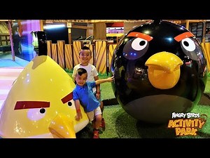 Biggest Angry Birds Indoor Activity Park Fun Childrens Video CKN