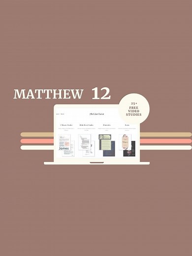 Matthew 12 Bible Study Notes — 2BeLikeChrist