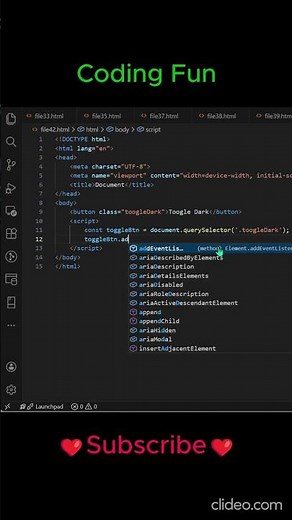 Dark Mode Toggle Using HTML CSS & JavaScript | Beginner Friendly