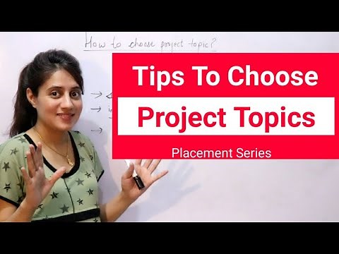 How to choose Project Topic | Tips for beginners | Computer Science