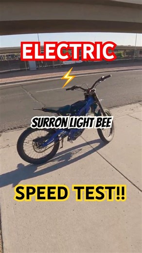 SURRON LBX SPEED TEST! 60V 40AH (6400 miles) #bikelife ELECTRIC DIRT BIKE