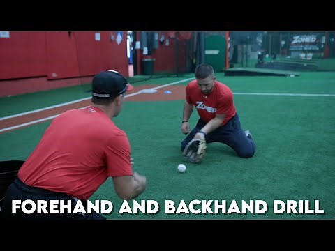 Forehand and Backhand Infield Drill