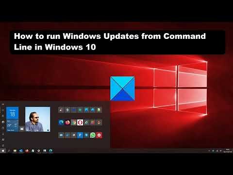 How to run Windows Updates from Command Line in Windows 10