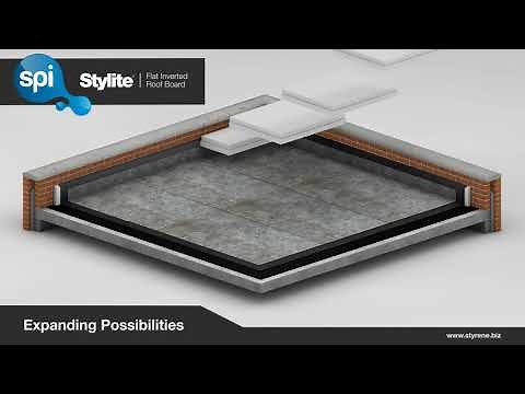 How to install Stylite Expanded Polystyrene (EPS) Inverted Flat Roof Insulation Boards.