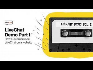 LiveChat Demo Part I: How do customers see LiveChat on a website?