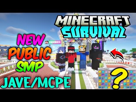 💘 New Minecraft Public survival SMP Servers For PE/Java | Minecraft Public SMP 1.21+ ❤️‍🔥