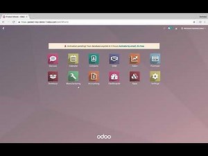 Odoo Manufacturing Demo