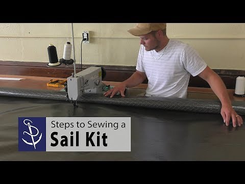 Steps to Sewing a Sail Kit from Sailrite