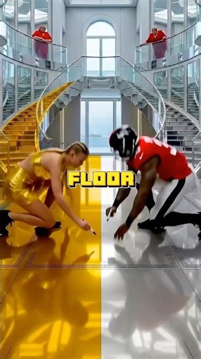 Your grandma needs a new double floor for her living room… Which one would you choose? 🏡✨