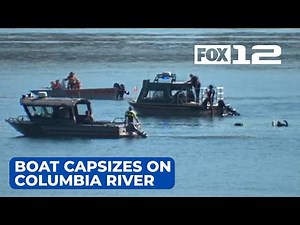 Captain missing, 6 rescued after boat capsizes on Columbia River
