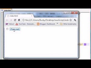 Beginner JavaScript Tutorial - 40 - Simple Form Validation