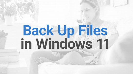 Back Up Files Windows 11