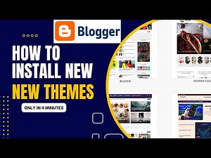 How to Install & Customize a Professional Blogger Template (2026) – Step-by-Step Guide!