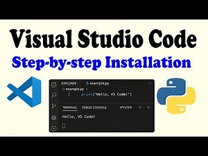 [Python 18]: Visual Studio Code, Step-by-Step Installation + Python [2025]