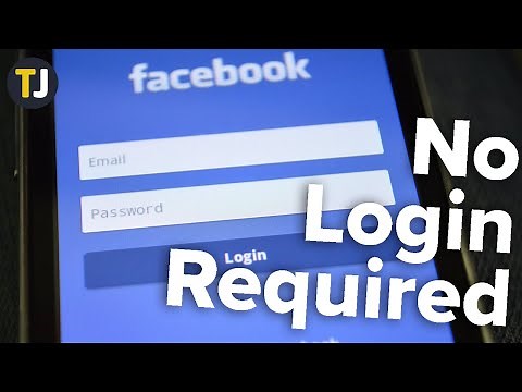 How to Search Facebook WITHOUT an Account or Login!