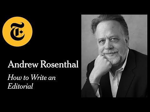 How to Write an Editorial