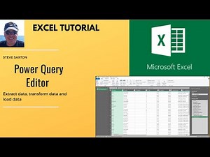 Power Query Editor in Microsoft Excel. Basic steps on how to use the Power Query Editor in Excel.