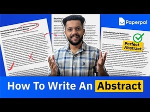 How To Write A Strong Abstract In 2025 | Step By Step Guide With Example