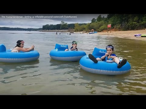 Amazing boat! Inflatable boat or personal watercraft (Tube Runner)