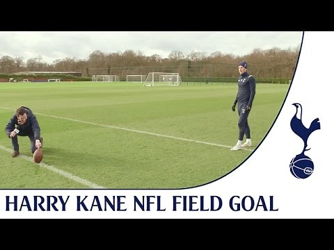 NFL Superbowl Field Goal Challenge ft. Harry Kane