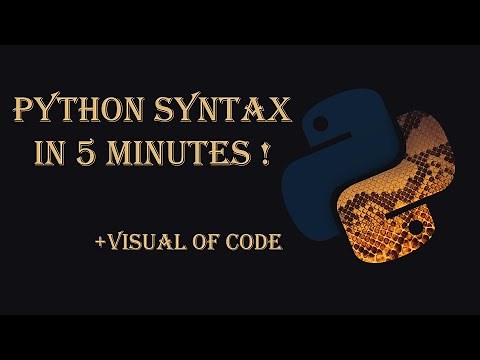 Learn Python in 5 Minutes | Complete Python Syntax Crash Course for Beginners
