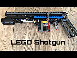 (INSTRUCTIONS) Working LEGO Shotgun *Powerful*