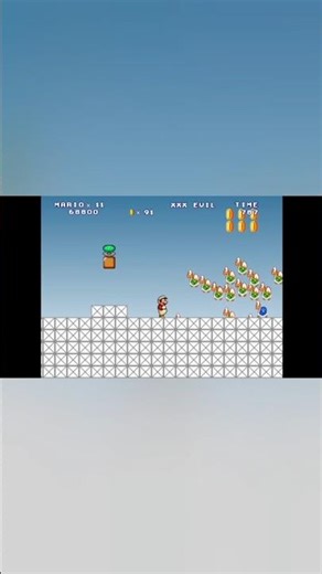 MWR:Mario gets 3 lifes with blue Koopa's shell vid 6. #shorts #mario #koopa #1up #mushroom #coins