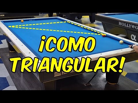 ¿AÚN No Sabes Cómo TRIANGULAR? en el Billar Tres Bandas