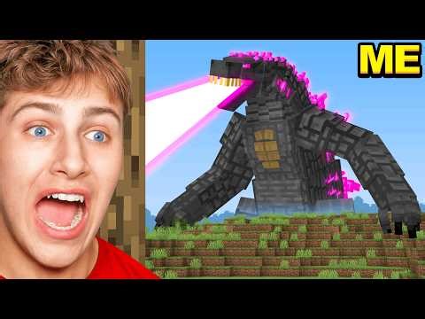 How Big Can GODZILLA Get in Minecraft?