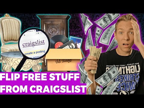 Reselling Free Stuff From Craigslist for Infinite Profit
