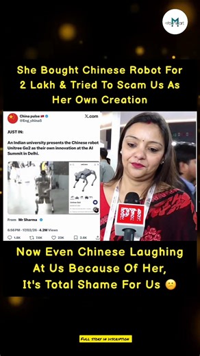 Indian university showcased the Chinese robot Unitree Go2 🤔💥