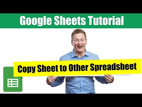 How to Copy a Sheet to a Different Spreadsheet in Google Sheets