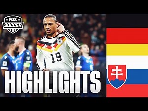 Germany vs. Slovakia Highlights | UEFA World Cup Qualifying | Fox Soccer