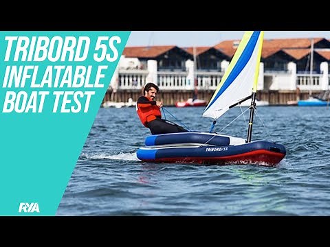 TRIBORD 5S INFLATABLE BOAT TEST - The Future of Dinghy Racing?