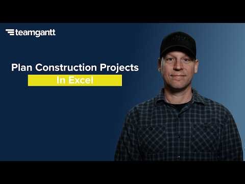 How to Build a Construction Schedule in Excel