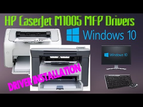 How to Install HP LaserJet M1005 Printer Scanner Driver in window 10