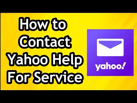 How to Contact Yahoo Help or Customer Support Service